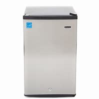 Image result for Black Upright Freezer with Lock 5 Cubic Feet