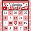 Image result for Free Printable Valentine Word Bingo