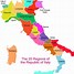 Image result for Italy Map All Regions