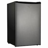 Image result for Black Refrigerator with Stainless Handles