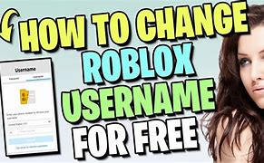 Image result for How to Change Your Roblox Username 2020