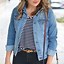 Image result for Jean Jacket Looks for Women