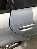 Image result for Silver Car with Dented Door