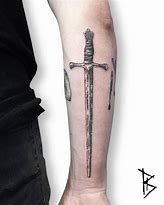 Image result for Sword Forearm Tattoos for Men