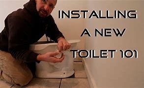 Image result for Installing a New Toilet