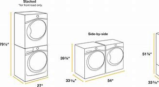 Image result for whirlpool front load washer dimensions