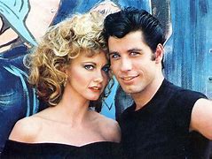 Image result for John Travolta and Olivia Grease