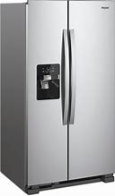 Image result for Whirlpool - 28.4 Cu. Ft. Side-By-Side Refrigerator - Stainless Steel