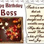 Image result for Happy Birthday Boss Card