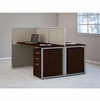 Image result for 2 Person Straight Desk