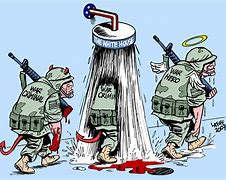 Image result for Vietnam War Crimes Cartoon