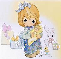 Image result for Precious Moments Art