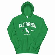 Image result for california hoodie sweatshirt