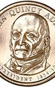 Image result for John Quincy Adams Dollar Coin