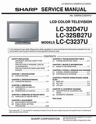 Image result for Sharp Digital TV Service Manual