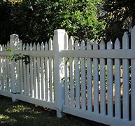 Image result for Timber Picket Fence