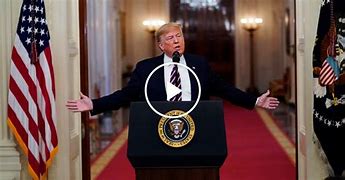 Image result for Trump Acquittal Press Conference