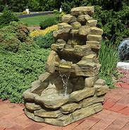 Image result for Garden Fountains and Waterfalls