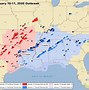 Image result for Map of Tornadoes 2020