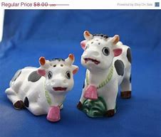 Image result for Cow Salt and Pepper Shakers