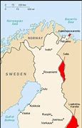 Image result for Finland Border with Russia Map