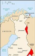 Image result for Map of Sweden Finland Border