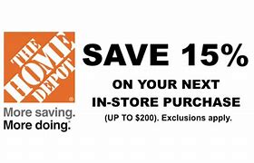 Image result for Home Depot Coupons Online