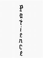 Image result for Justin Bieber Patience Tattoo