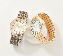 Image result for Isaac Mizrahi Live! Set Of 2 Expansion Watches