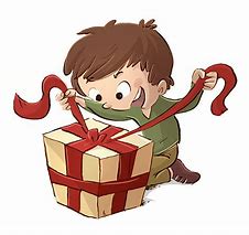 Image result for Opening Presents Cartoon