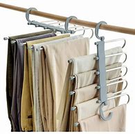 Image result for Multiple Pants Hangers Floor Rack