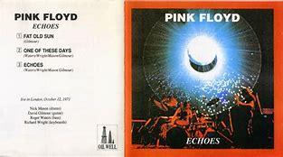Image result for Pink Floyd Echoes Album Artwork