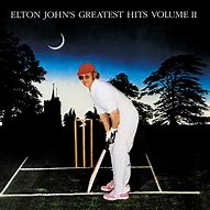 Image result for Elton John Greatest Hits Back Cover Album Art