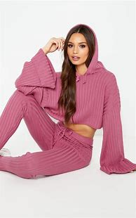 Image result for Knitted Hoodie Ladies