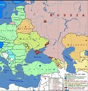 Image result for Map of Russia and Crimea Region Ukraine