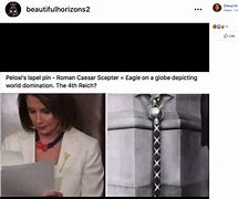 Image result for Pelosi's Lapel Pin