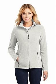 Image result for Ladies Fleece Jackets Full Zip Teal Colour