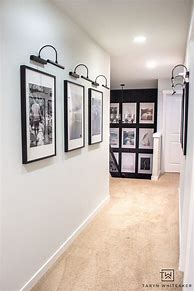 Image result for Hallway Gallery Wall Bathroom