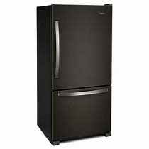 Image result for Black R18 in Cubic Refrigerator Bottom Freezer
