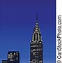 Image result for Chrysler Building Silhouette