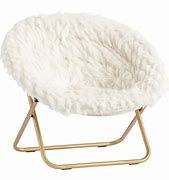 Image result for Round Fur Chair