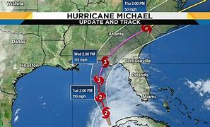 Image result for Hurricane Michael Tracker