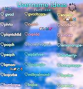 Image result for Snapchat Username Ideas Aesthetic