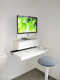 Image result for Small Wooden Computer Desk