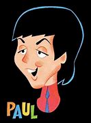 Image result for Beatles Cartoon Paul and George