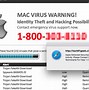 Image result for What Does the Official Mac Virus Warning Look Like