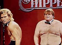 Image result for Chris Farley and Patrick Swayze