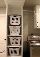 Image result for Clothes Hanger Storage for Laundry Room