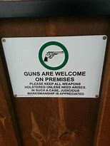 Image result for Funny Texas Gun Signs