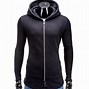 Image result for Zip Hoodie Front View